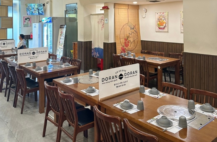 Nhà hàng Hàn Quốc DORAN DORAN – 도란 도란 한식당