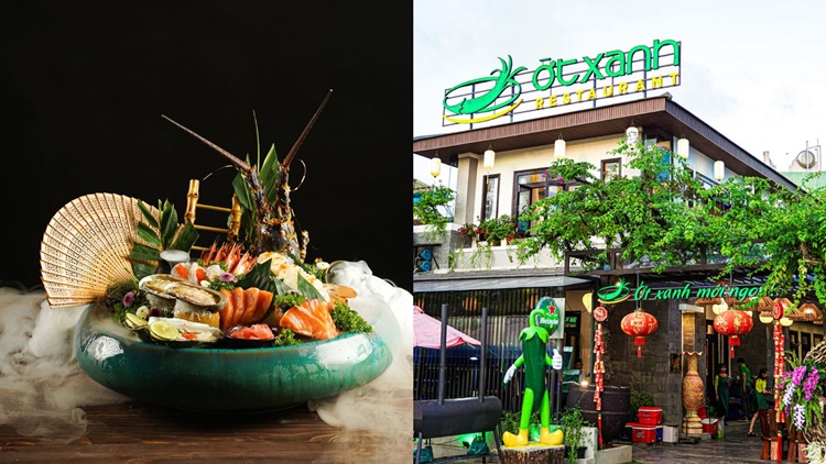 Ớt Xanh Ocean Restaurant là một trong những chuỗi nhà hàng nổi tiếng (Nguồn: Internet)