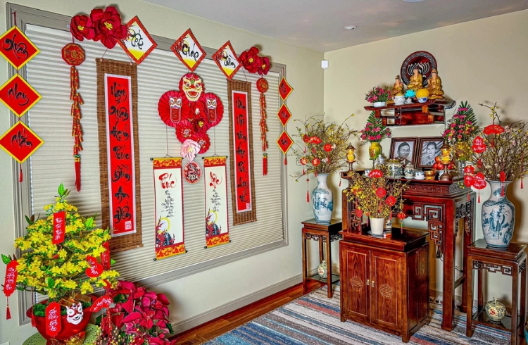 Giữ nhà yên tĩnh, tránh la hét ngày đầu năm