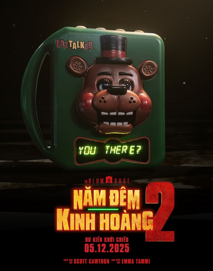 Phim chiếu rạp tháng 12 - Năm Đêm Kinh Hoàng 2