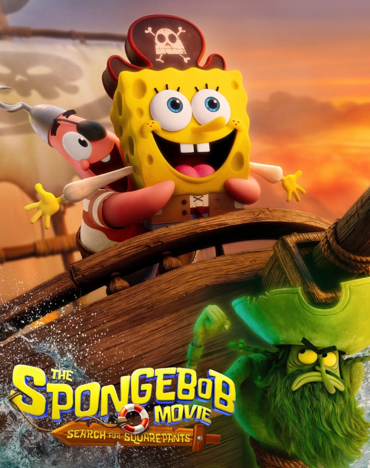 Phim chiếu rạp tháng 12 - Spongebob: Lời Nguyền Hải Tặc