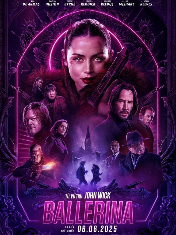 Phim chiếu rạp tháng 06 - Từ Vũ Trụ John Wick: Ballerina
