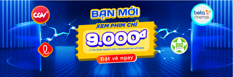 Mua vé xem phim và thanh toán các tiện ích trên Zalopay