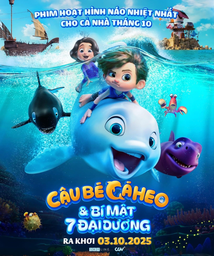 Cậu Bé Cá Heo Và Bí Mật 7 Đại Dương