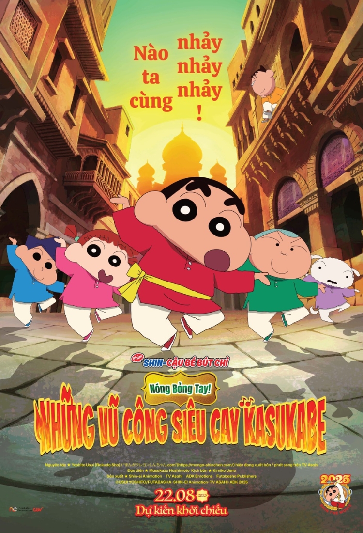 Shin Cậu Bé Bút Chì: Nóng Bỏng Tay! Những Vũ Công Siêu Cay Kasukabe