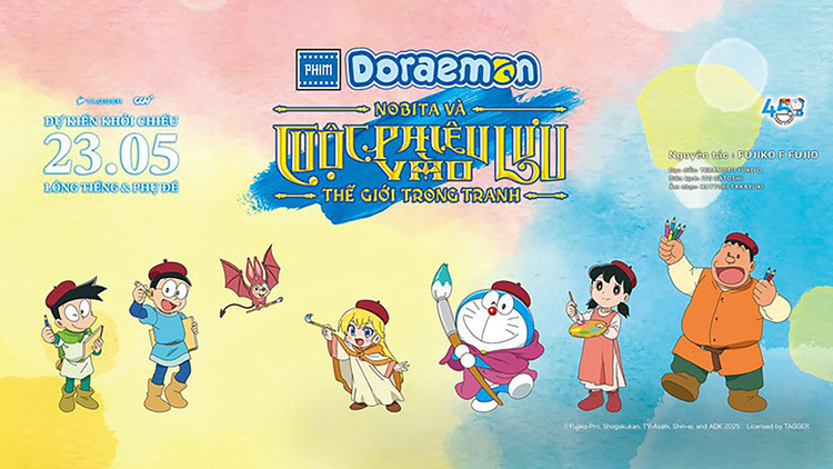 Phim hoạt hình chiếu rạp Doraemon: Nobita Và Cuộc Phiêu Lưu Vào Thế Giới Trong Tranh