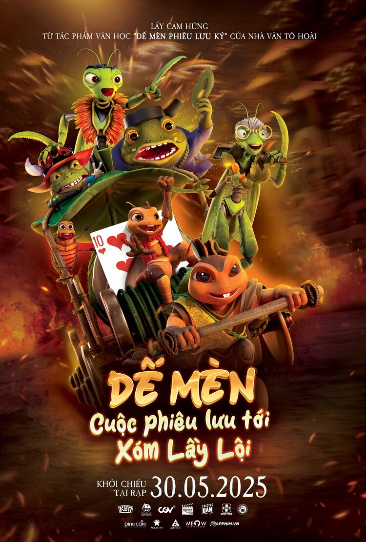 Phim hoạt hình chiếu rạp Dế Mèn: Cuộc Phiêu Lưu Tới Xóm Lầy Lội