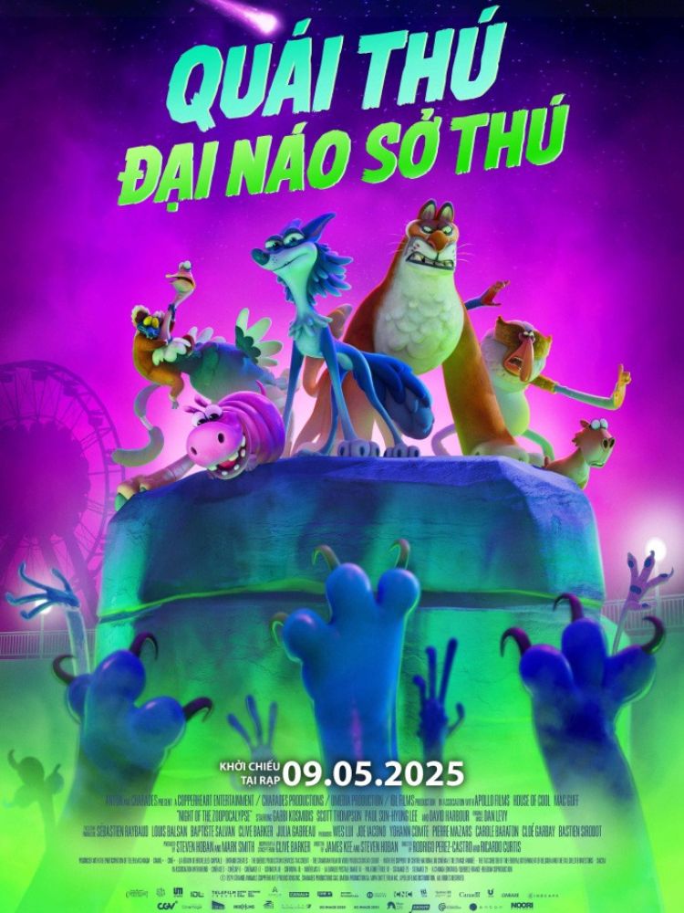Phim hoạt hình chiếu rạp: Quái Thú Đại Náo Sở Thú