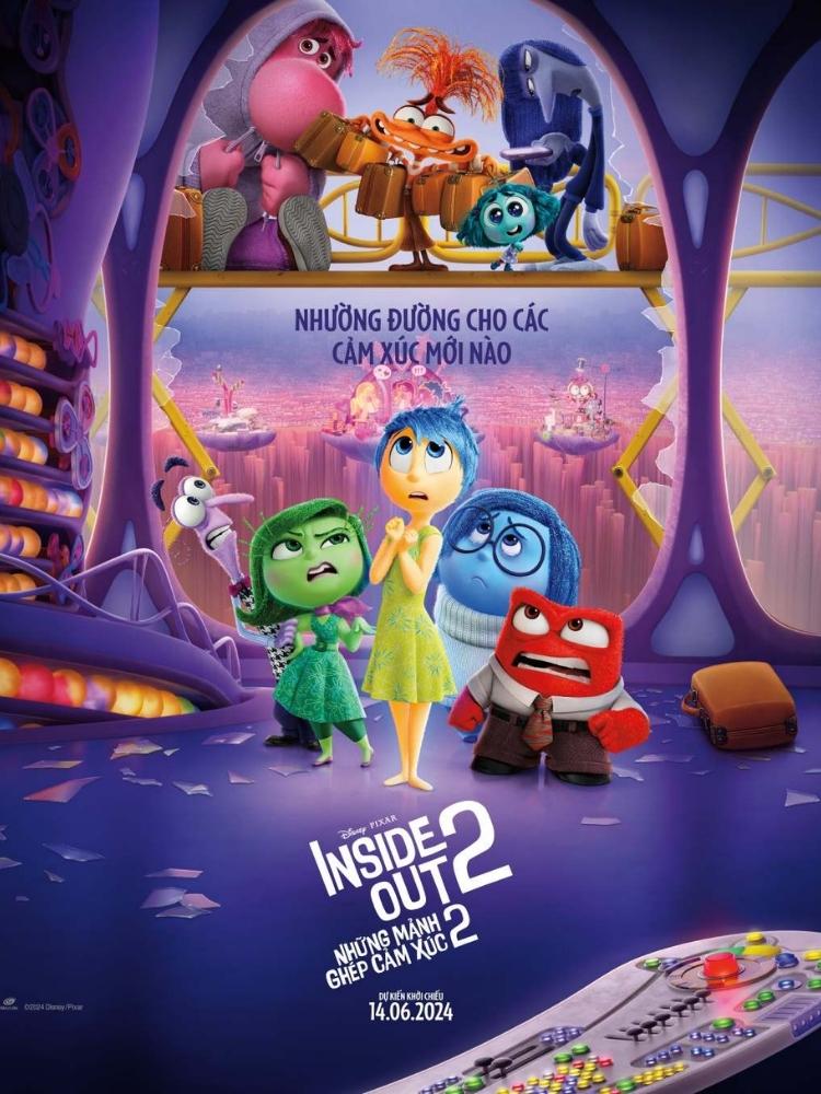 Phim hoạt hình Disney - Inside Out 2 - Những Mảnh Ghép Cảm Xúc