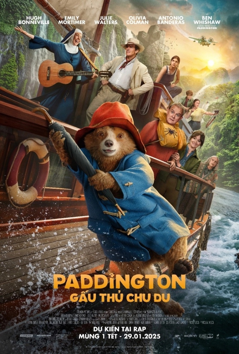 Phim Tết 2025: Paddington: Gấu Thủ Chu Du