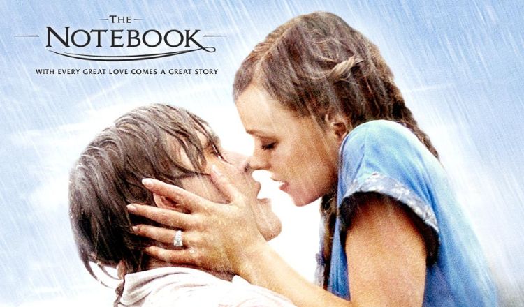 The Notebook - phim tình cảm Hollywood nổi tiếng nhất