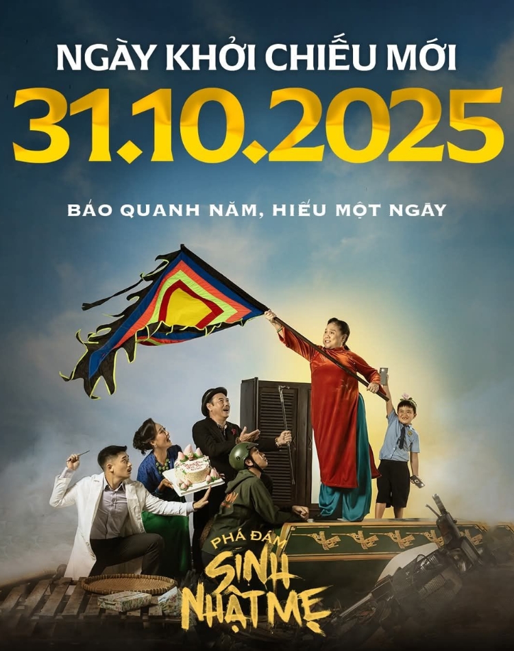 Phim Việt Nam chiếu rạp 2025 - Phá Đám Sinh Nhật Mẹ