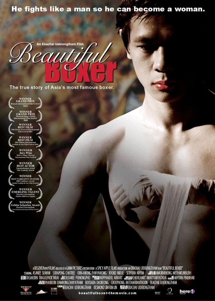 Phim võ thuật cổ truyền Thái hay: Beautiful Boxer – Nữ võ sĩ xinh đẹp (2003)