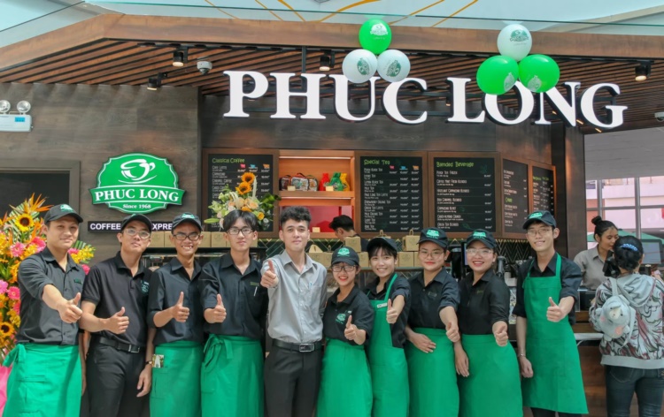 Phúc Long là thương hiệu trà và cà phê nổi tiếng tại Việt Nam