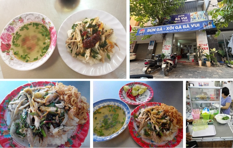 Xôi, Bún măng gà bà Vui