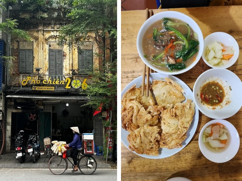 Phở chiên giòn 206 Khâm Thiên