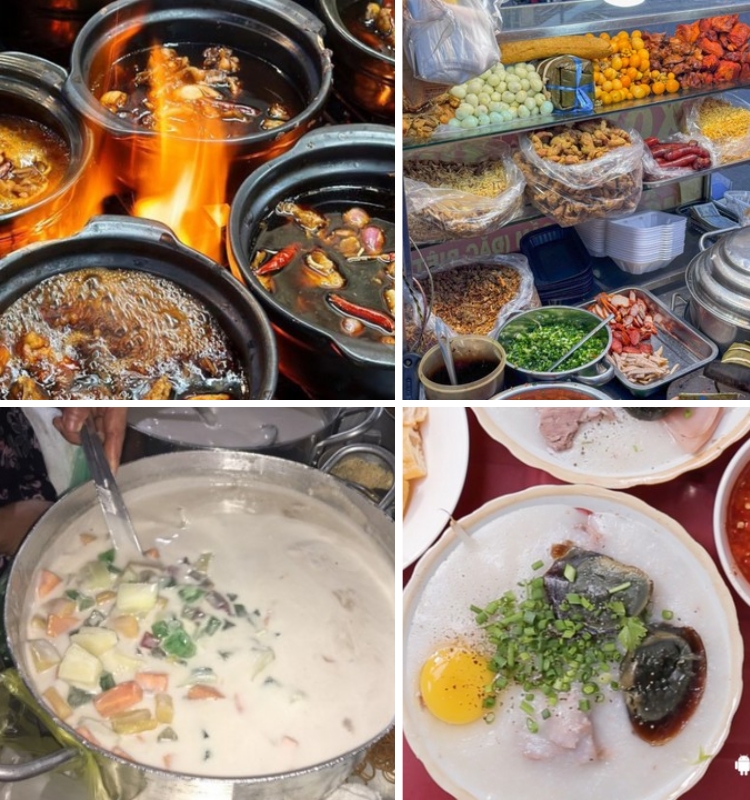 Khu ẩm thực chợ đêm Tân Định