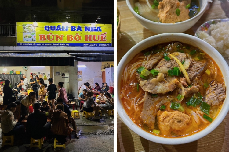 Bún bò Huế Bà Nga