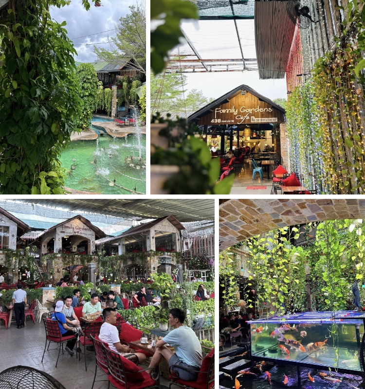 Family Gardens Café - Quán cafe sân vườn Gò Vấp