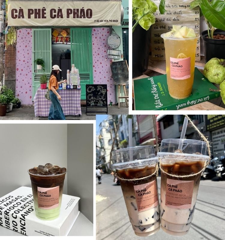 Quán cà phê mua mang về gần đây - Cà Phê Cà Pháo