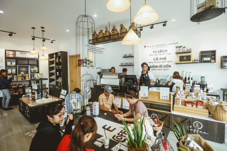 Trung Nguyên Legend - địa điểm cafe lý tưởng tại Hà Nội