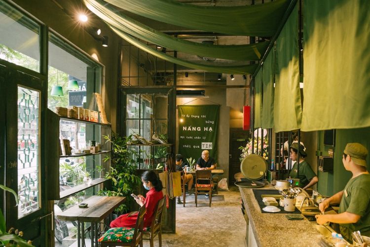 Quan cafe nổi tiếng tại Hà Nội - Cộng Cà Phê