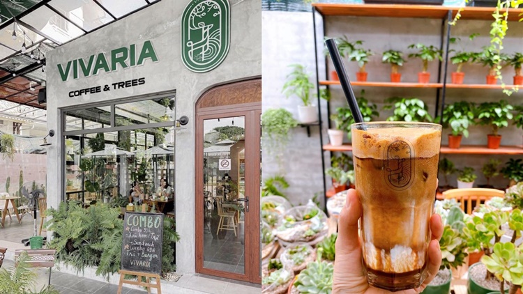 Vivaria - Coffee & Trees - quán cafe đẹp ở Hải Phòng