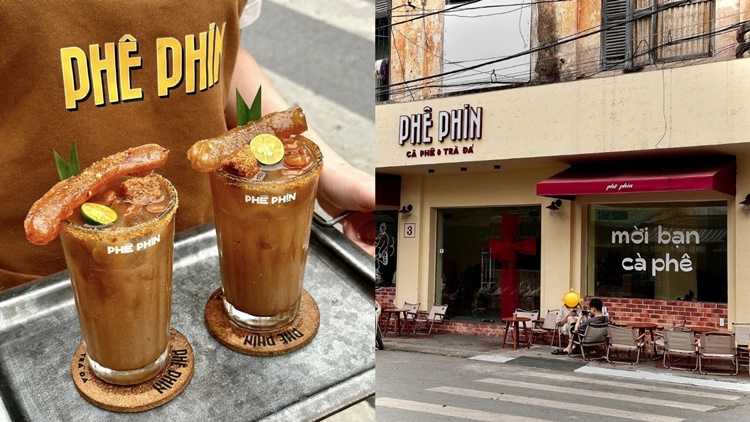 Phê Phin - quán cafe đẹp ở Hải Phòng