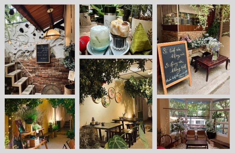Tiệm cà phê Hiên Cúc Trắng