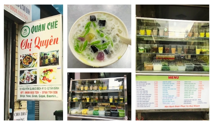 Quán Chè Chị Quyên - Quán chè Tân Bình đậm vị truyền thống