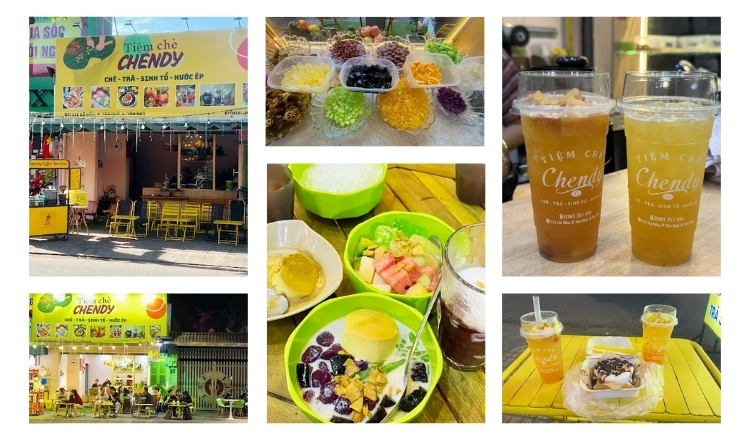 Tiệm Chè Chendy - Quán chè Tân Phú mở cửa 24/7