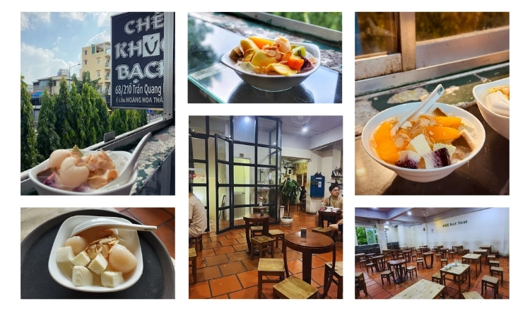 Chè Khúc Bạch Thanh - Quán chè ngon Quận 1 nổi bật với món khúc bạch trái cây tươi ngon