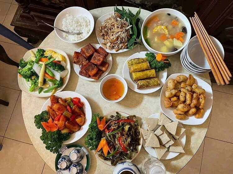 Quán cơm chay Thiên Tâm