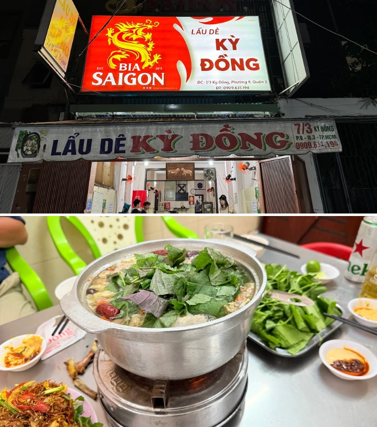 Quán Lẩu Dê Kỳ Đồng