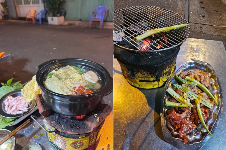 quán dê gần đây - lẩu dê Thảo Ký