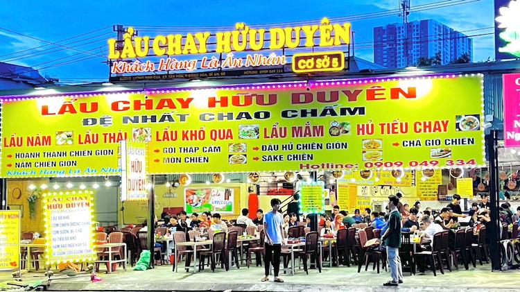 Lẩu chay Hữu Duyên