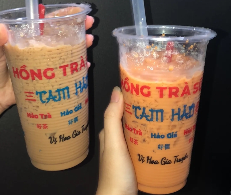 Hồng trà sữa ba cô gái Tam Hảo