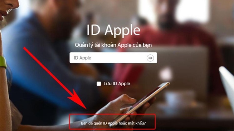 Cách tìm lại tài khoản iCloud khi quên