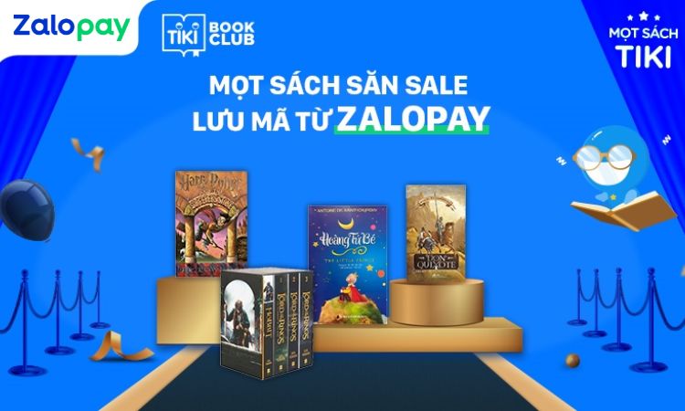 Mua sách và thanh toán bằng Zalopay