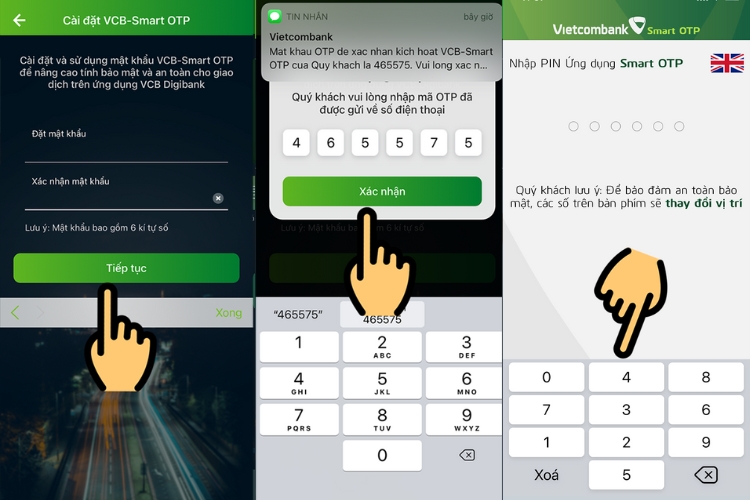 Smart OTP Vietcombank