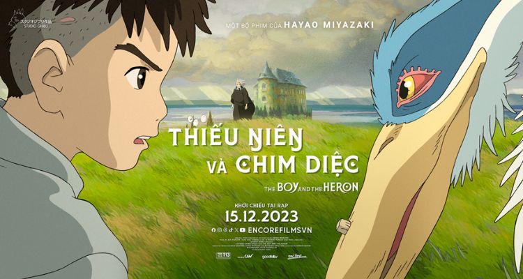 Thiếu niên và chim diệc - The Boy and the Heron (2023)