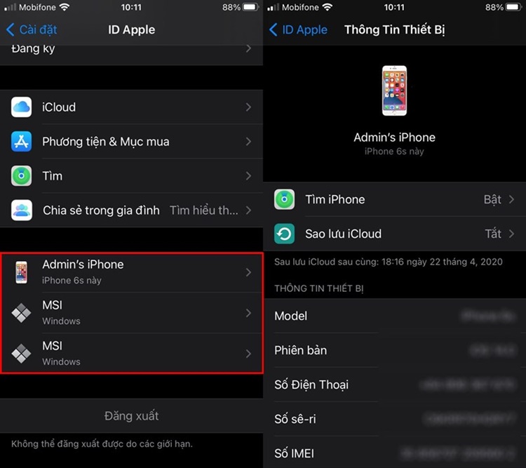 Các lỗi phổ biến khi tạo tài khoản iCloud