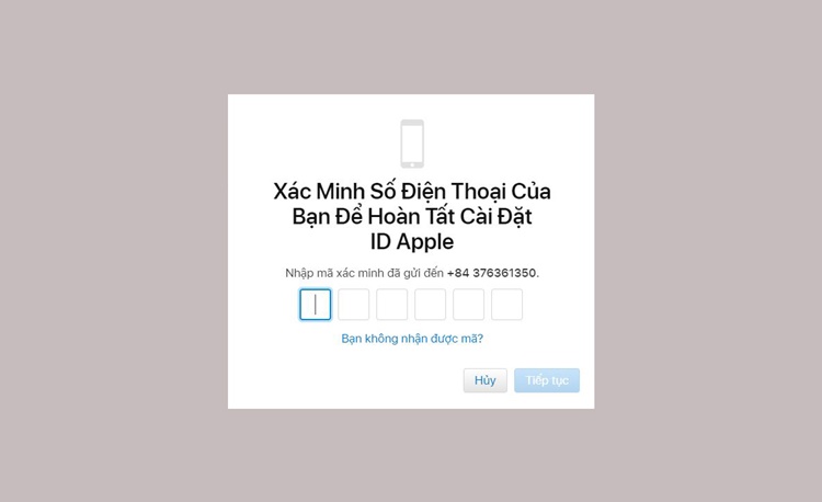 Cách tạo tài khoản iCloud trên máy tính bằng website