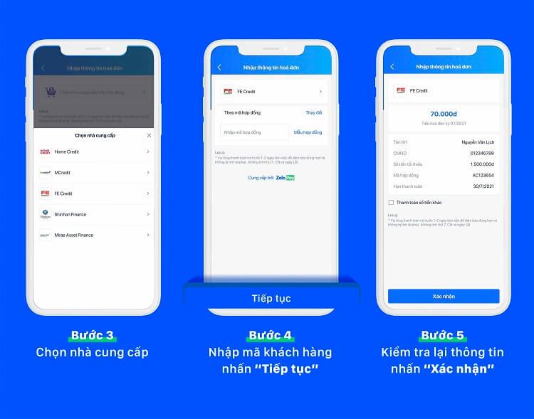 Tra cứu và thanh toán khoản vay đơn giản trên ứng dụng ZaloPay