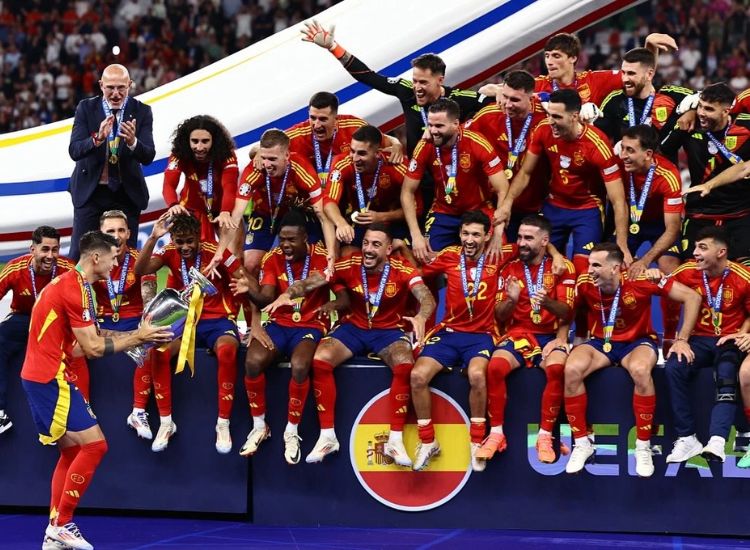 Tây Ban Nha - nhà vô địch giải đấu bóng đá EURO 2024