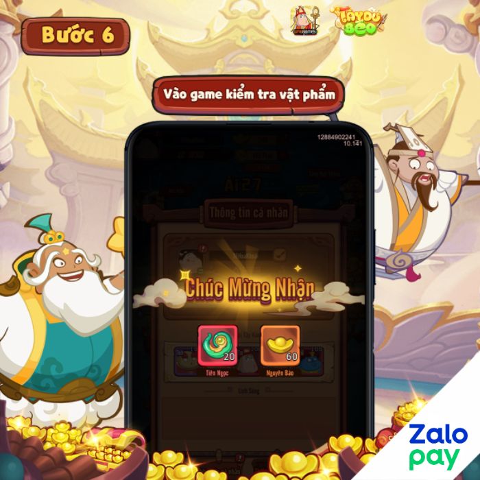 Hướng dẫn nạp game Tây Du Béo