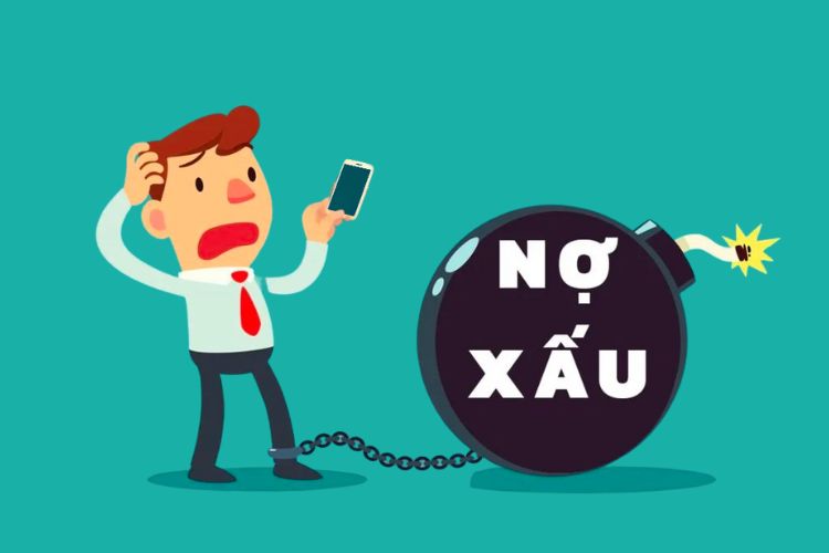 Có thể bị nợ xấu nếu thanh toán dư nợ ví trả sau trễ hạn
