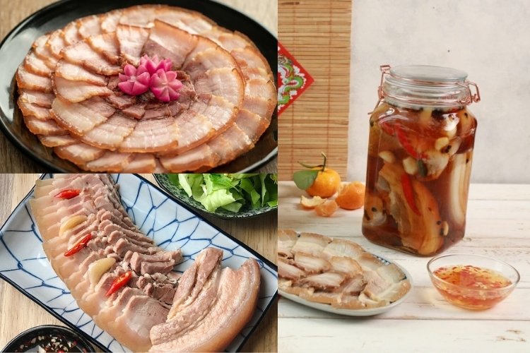 Thịt heo ngâm mắm chua ngọt
