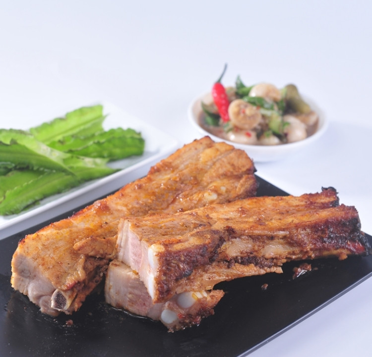 thịt heo nướng mắm ruốc