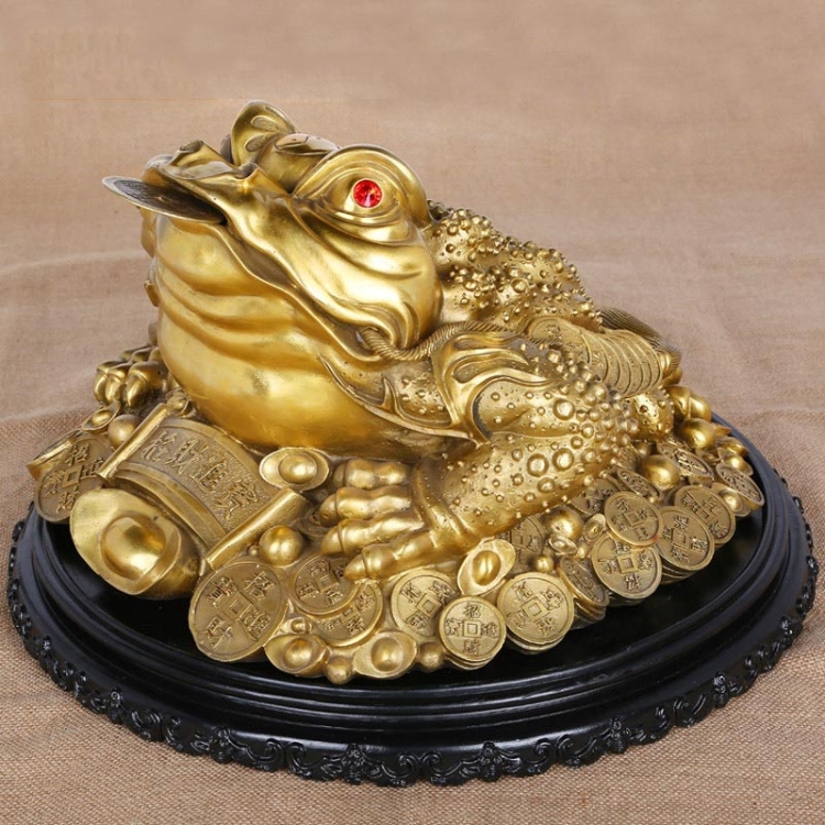 Cóc ba chân (thiềm thừ) ngậm tiền vàng